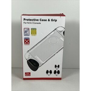 NS2 Protective Console Case Anti-Slip Silicone X2 Grips - Nintendo Switch 2 *NEW